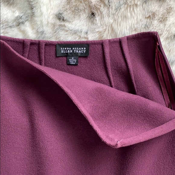 Ellen Tracy Wool Skirt - Picture 3 of 9